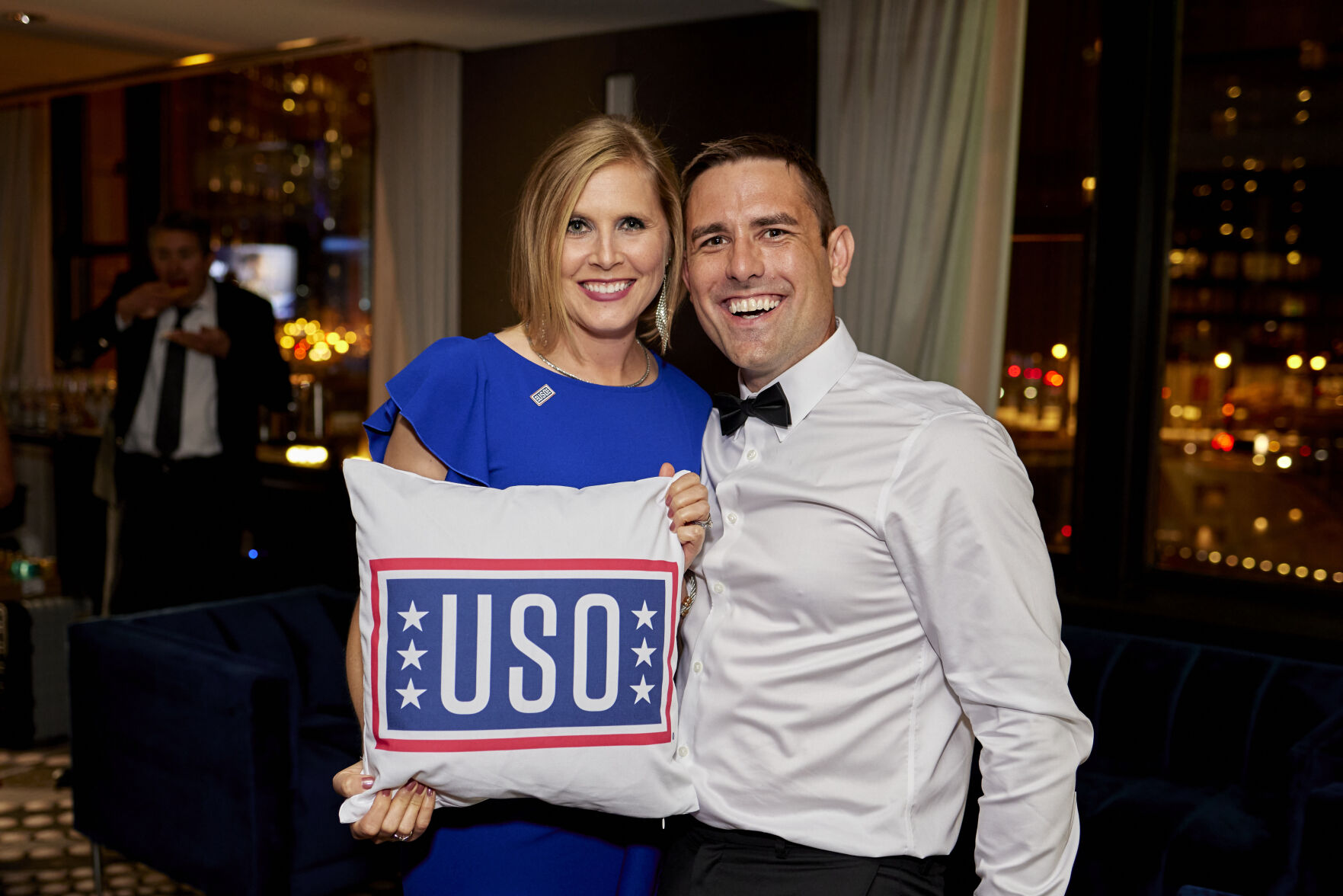 Dr. Jill Lance and Matthew Lance. (Photo by Mike Rivera)